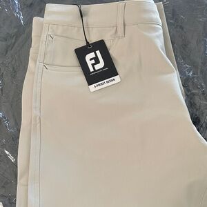 FJ Beige 5-Pocket Pants 35/30-Nwt